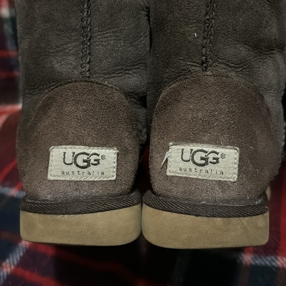 Authentic UGG Boots-Classic Tall-Dark Chocolate Brown-Sz 8 - Picture 5 of 17